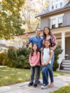 First-time homebuyer family