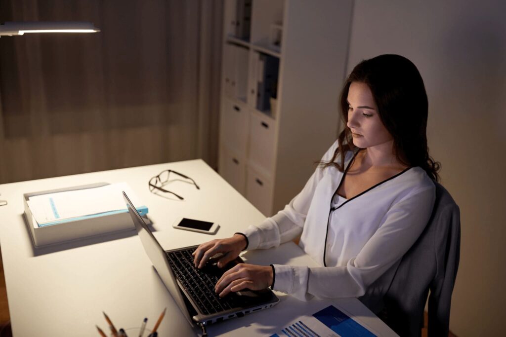 concord realtor working at night